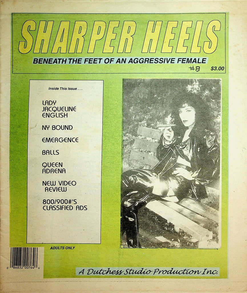Sharper Heels Fetish Newspaper Queen Adrena #8 1997 022520lm-ep