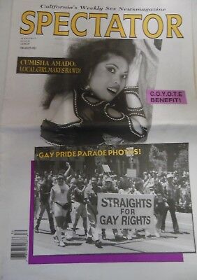 Spectator California Sex Newspaper Cumisha Amado #773 1993 082118lm-ep2