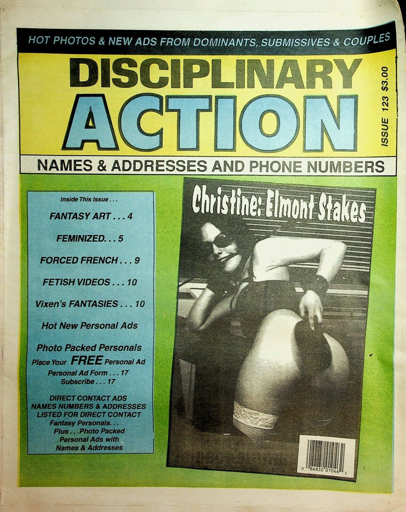 Disciplinary Action Newspaper Christine: Elmont Stakes #123 1998 022820lm-ep