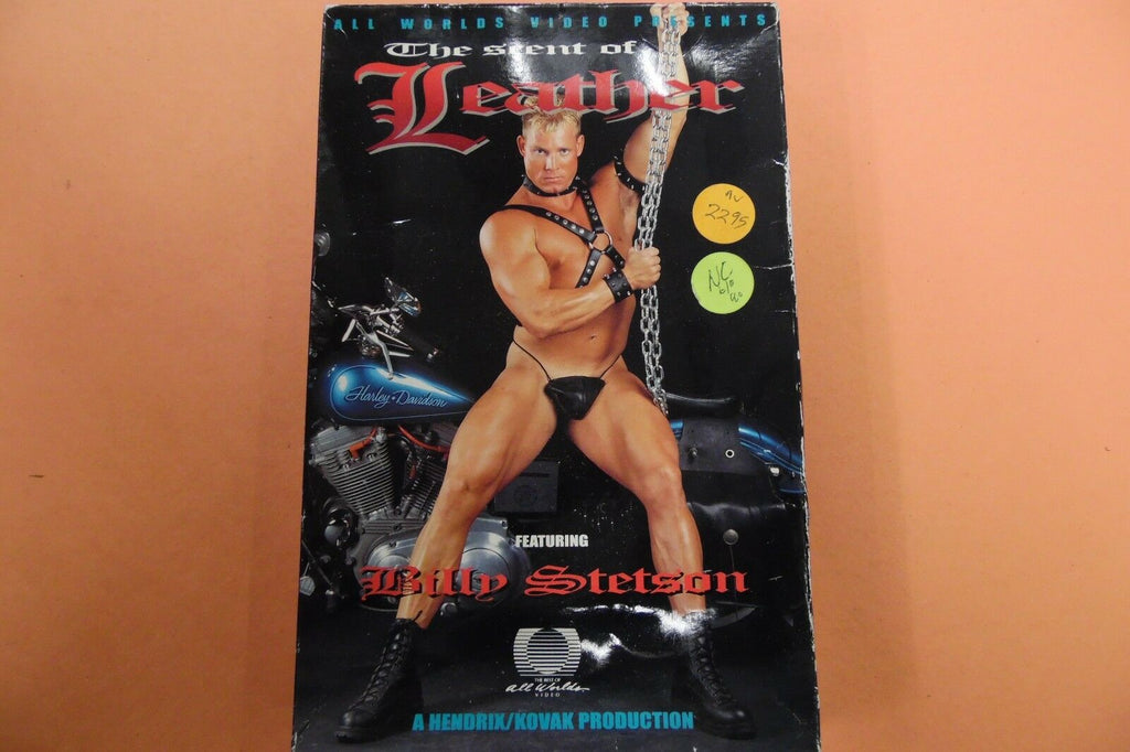 The Scent Of Leathe Adult Gay VHS Billy Stetson XXX CLEARANCE 111116lm-ep