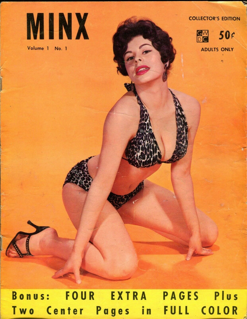 Minx Magazine Lily Ayers vol.1 #1 1959 Collector Edition 070519lm-ep2 - Used