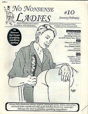 No Nonsense Ladies Spanking Fetish Brochure Magazine January 1993 050318lm-ep2