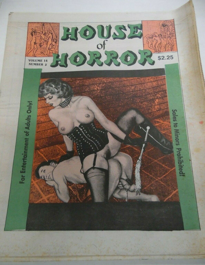 House Of Horror Fetish Newspaper vol.14 #2 1990's 120719lm-ep