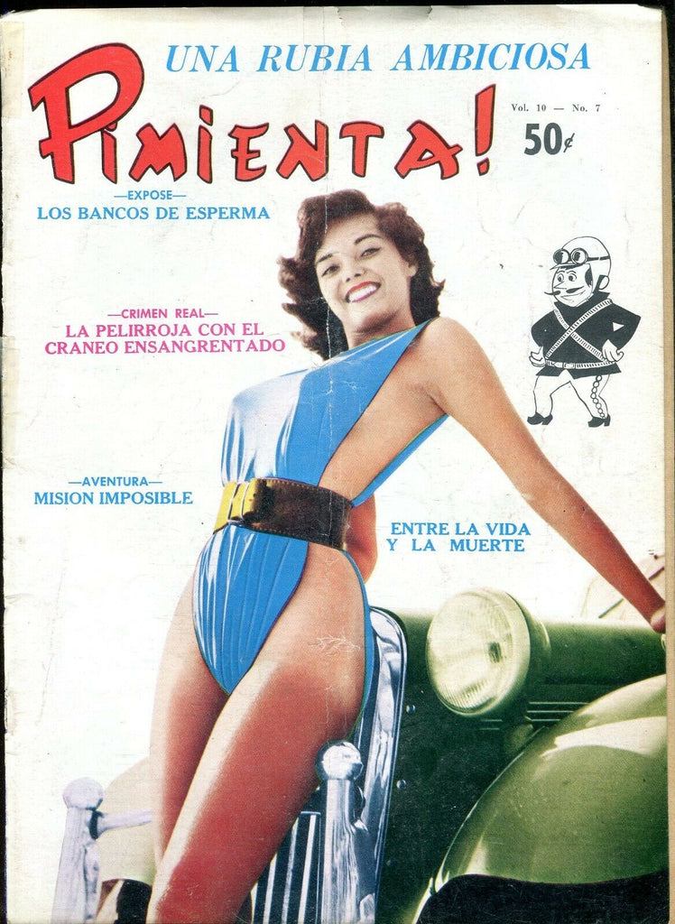 Pimienta! Spanish International Magazine vol.10 #7 1968 100919lm-ep