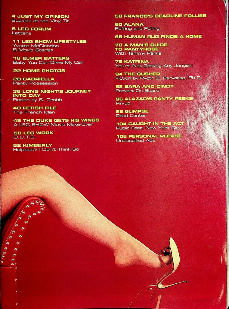 Leg Show Magazine Elmer Batters November 1996 Readers Copy 063020lm-ep