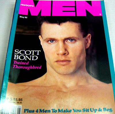 Men Gay Adult Magazine "Scott Bond" May 1992 nm/cln 043013Lm-ep