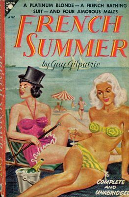 French Summer Adult Novel by Guy Gilpatric 1948 Avon Book 042214lm-epa2