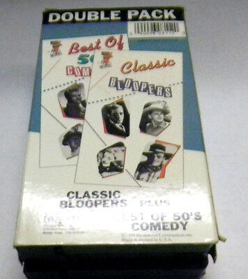Best of 50's Classic Bloopers Ronald Reagan/Sammy Davis VHS 031714lm-ep3