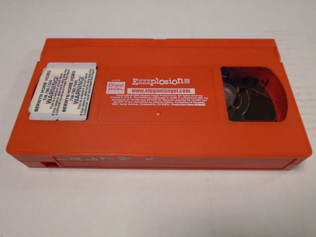 Exxxplision!!! Elgant Angel Video 2002 Adult VHS 022519AMP3
