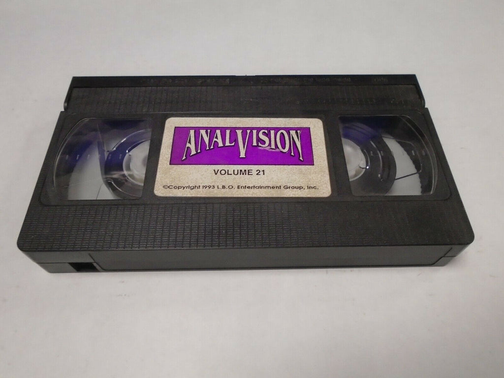 Anal Vision Vol 21 1993 LBO Entertainment Adult VHS 031119AMP