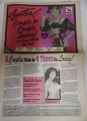 Oyster Adult Newspaper 2 Couples- 4 Times The Loving! May 1994 052518lm-ep