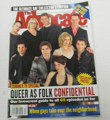The Advocate Gay Adult Magazine Queer As Folk July 2004 ex 102014lm-ep