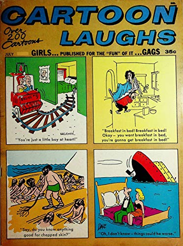 Cartoons & Laughs Adult Vintage Magazine Girls and Gags / Maria Minh July 1967