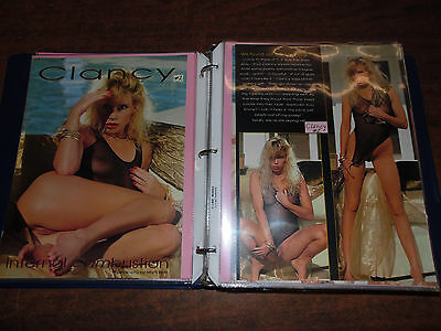 Adult Pin Up Pages Scrapbook from magazines 180 Pages from Mags in sleeves
