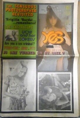 Yes Adult Newspaper Uchi Digard And Her Lovers/Brigitte Bardot #68 031418lm-ep2