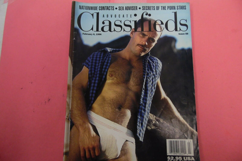 Advocate Classifieds Gay Magazine Ross Tyler #88 February 1996 011717lm-ep2