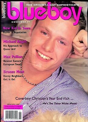Blueboy Gay Magazine Cover Guy Christian November 1997 040418lm-ep2