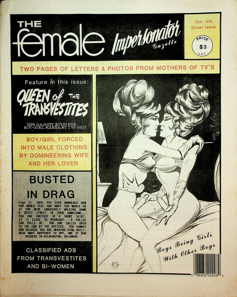 The Female Impersonator Newspaper Queen Of Transvestites #4 022120lm-ep