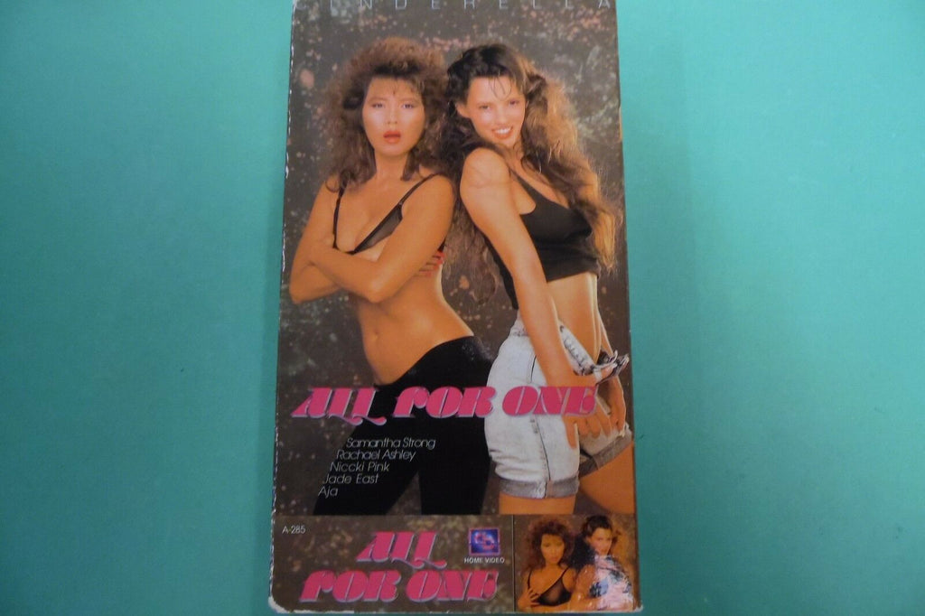 All For One VHS Samantha Strong/ Aja CLEARANCE 120416lm-ep