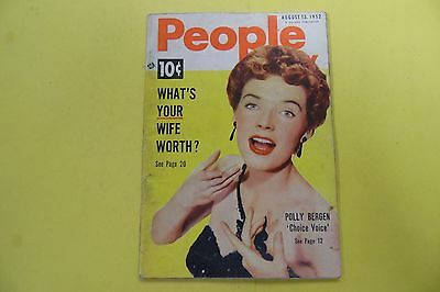 People Today Magazine Polly Bergen August 1952 070716lm-ep