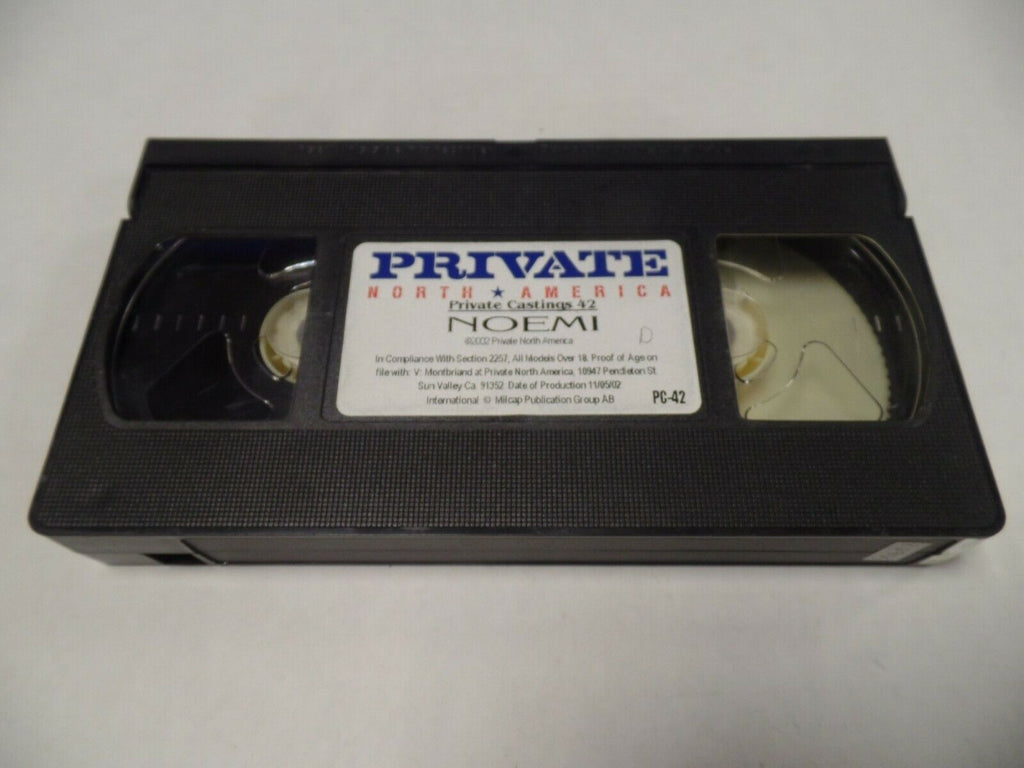 Noemi Private Castings #42 North America 2002 Adult VHS 052719AMP3