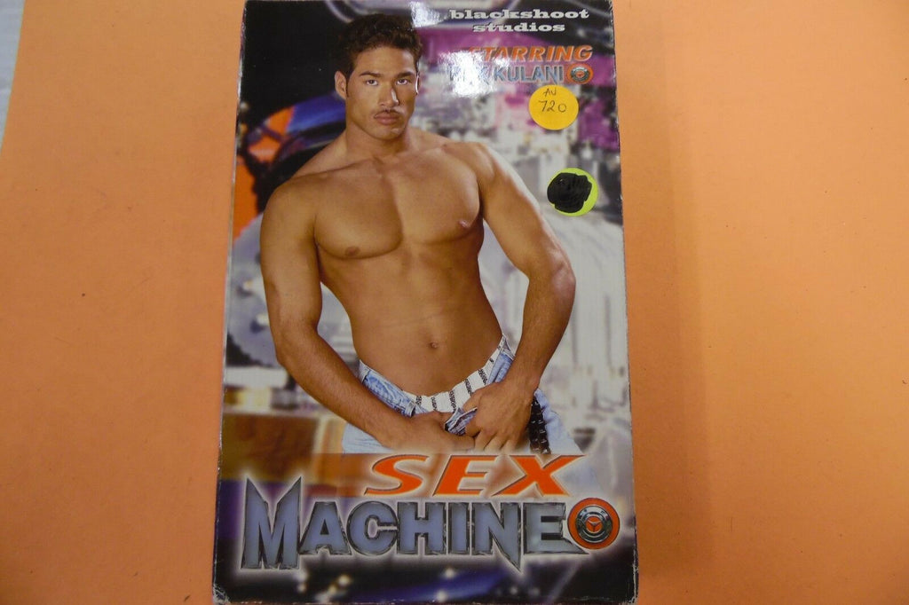 Sex Machine Gay VHS Rex Kulani XXX CLEARANCE 111116lm-ep8