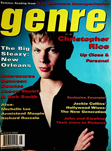 Genre Gay Magazine Christopher Rice / Big Sleazy New Orleans August 2001