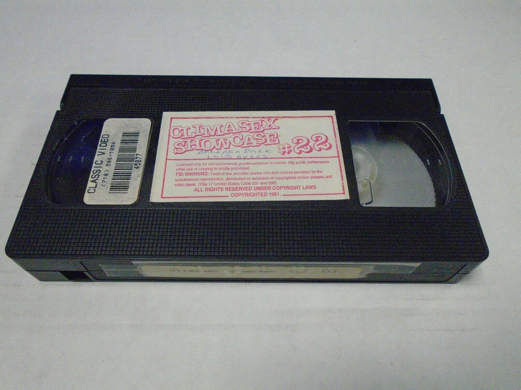 Climasex Showcase #22 Barbara Dare Lois Ayers 22 1991 Adult VHS 032019AMP3