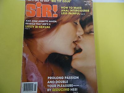 Sir! Busty Magazine Annette Haven June 1982 052416lm-ep