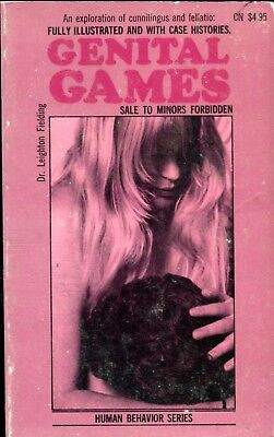 Genital Games Adult Novel by Dr. Leighton Fielding 1969 121617lm-ep