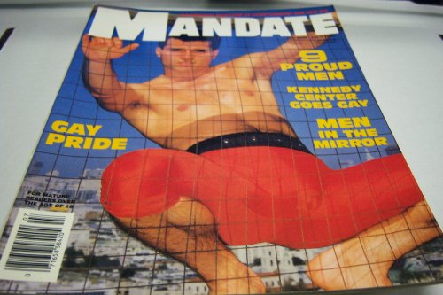 Mandate Gay Adult Magazine "Gay Pride" July 1988