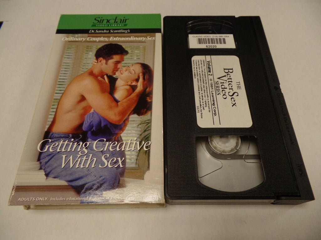 Dr Sandra Scatling's Getting Creative with Sex 65minutes Adult VHS 052319AMP