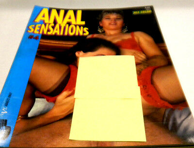 Anal Sensations Busty Adult Magazine #4 vg 082613lm-ep