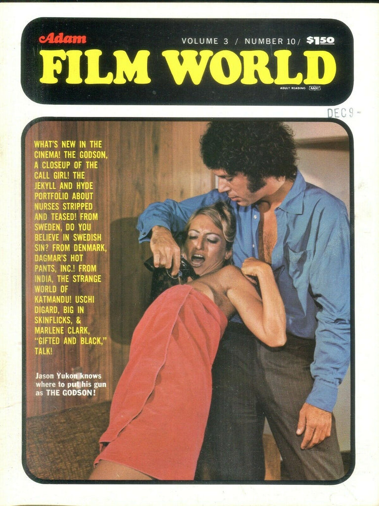 Unbranded Adam Film World Magazine Uschi Digard vol.3 #10 1972 031919lm-ep - Used