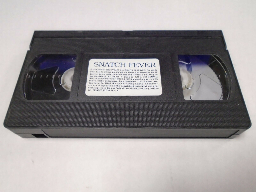 Snatch Fever Shockwave Video 1990 Adult VHS 031319AMP