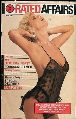 X-Rated Affairs Magazine Foursome Fever May 1985 012818lm-ep