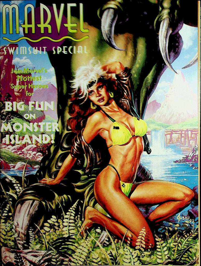 Marvel Swimsuit Special Comic Magazine Monster Island 1993 062620lm-ep