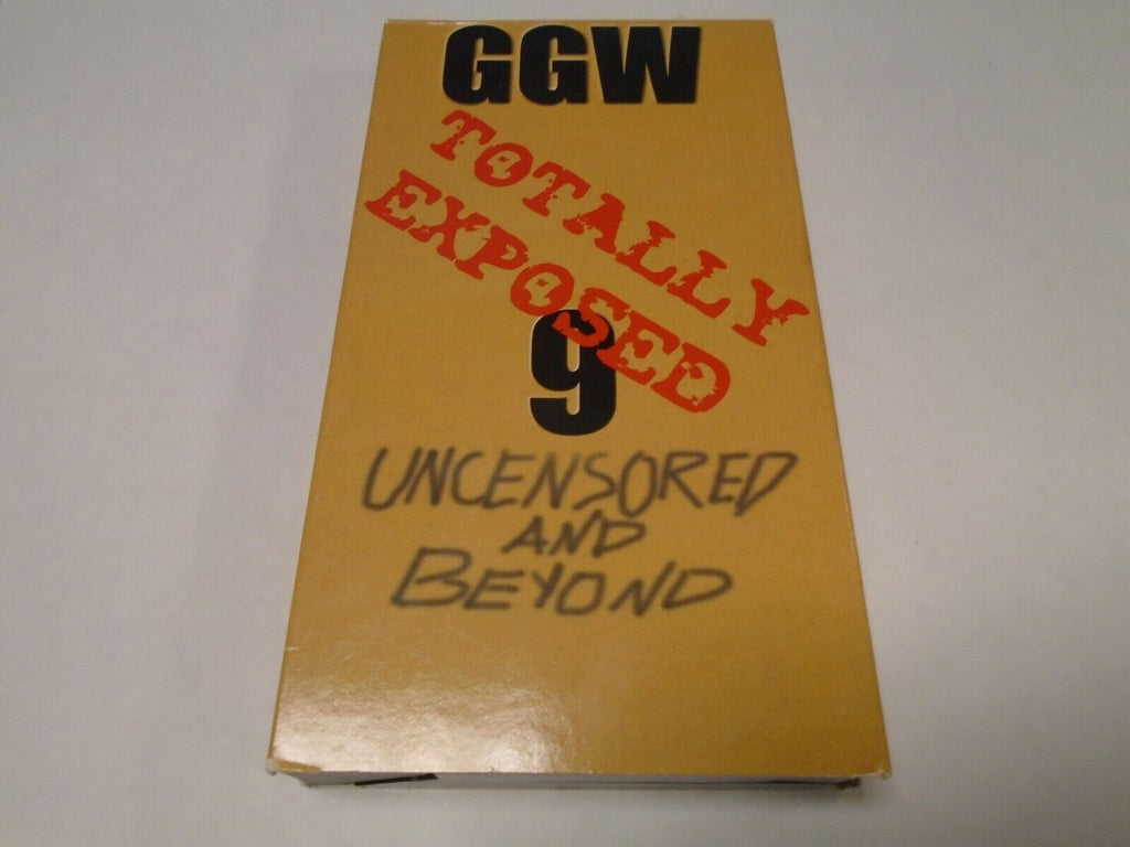 Girls Gone Wild Totally Exposed 9 Uncensored & Beyond Adult VHS 070519AMP2