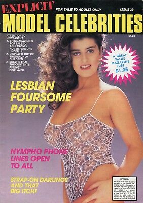 Explicit Model Celebrities Magazine Lesbian Foursome Party #2 102817lm-ep - New