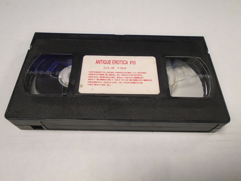 Antique Erotica #10 Pleasure Productions Adult VHS 042319AMP2