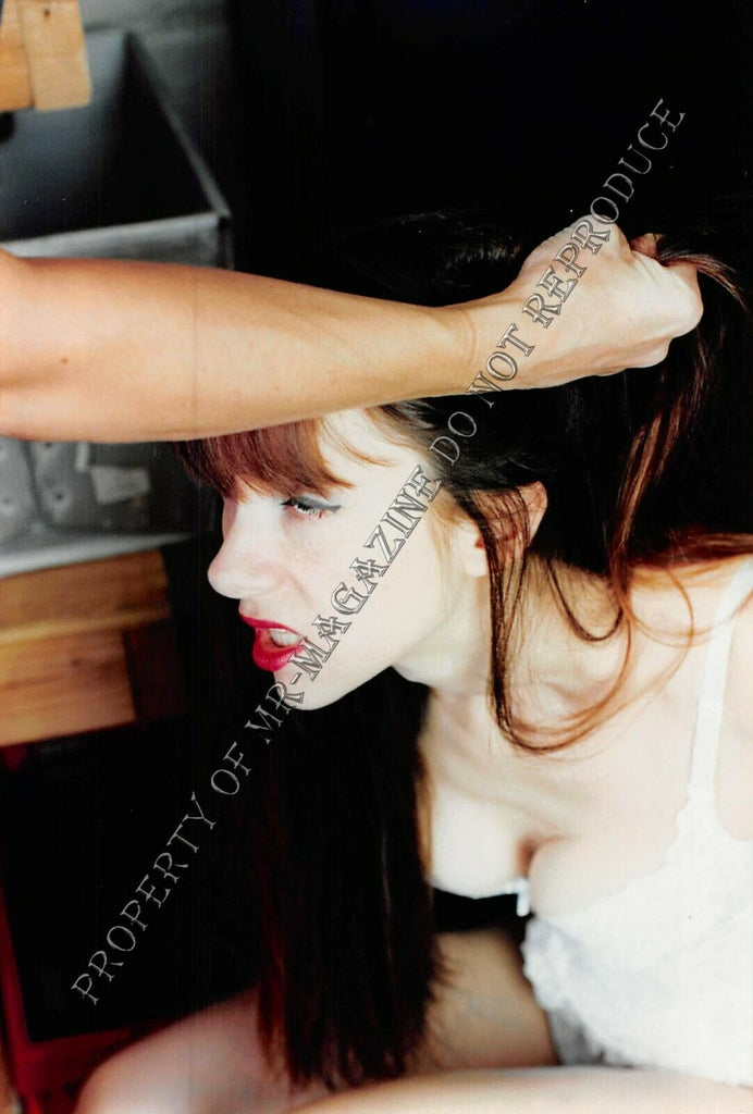 Adult Vintage 1990s Photo 4x6 Bondage Sexy Brunette Bound & Dominted 38FM