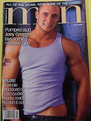 Men Gay Magazine Joey Greggor March 2005 122912lm-epa