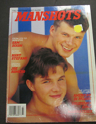 Manshots Gay Adult Magazine Sam Dixon July 1998 030826lmp