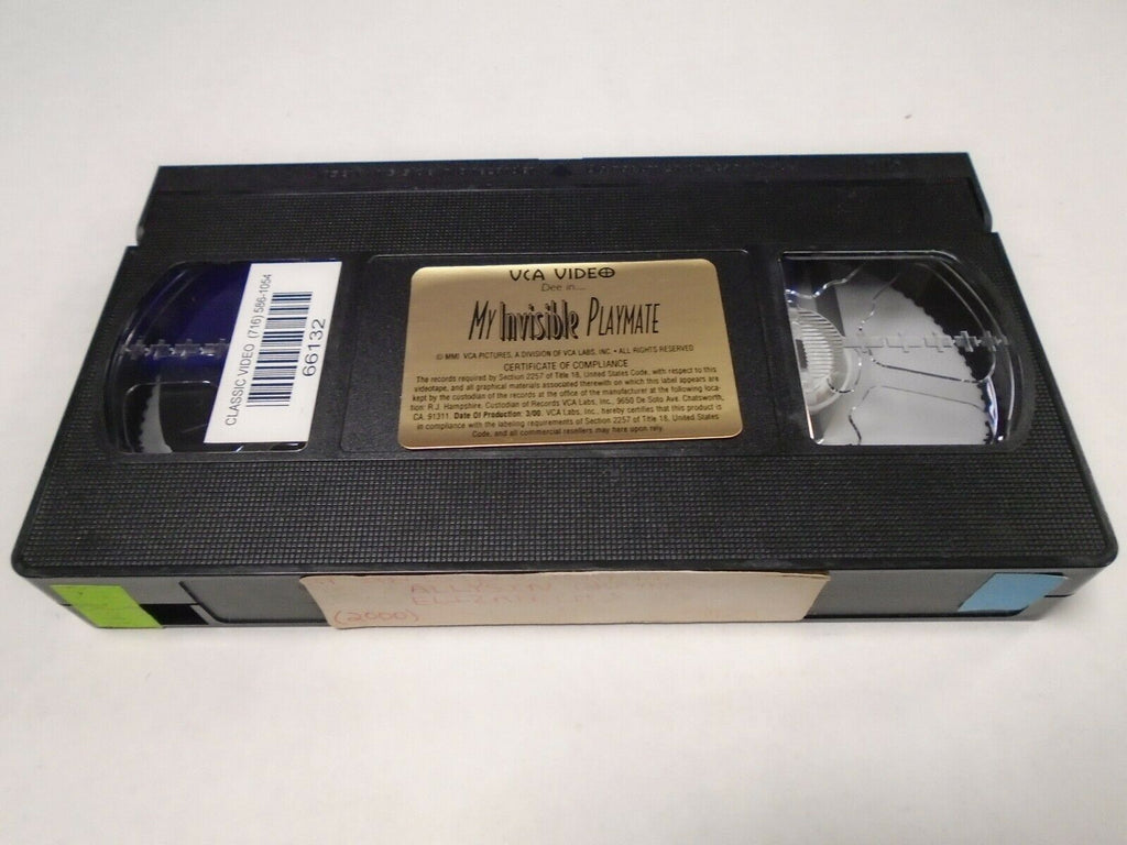 My Invisible Playmate Allysin 2000 90min Adult VHS 050719AMP2