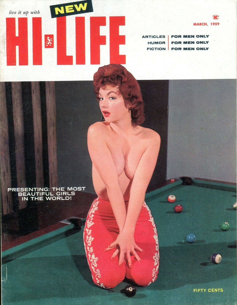 HI-LIFE Magazine Cover Girl Shirley March 1959 102119lm-ep