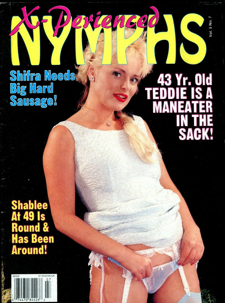 X-Perienced Nymphs Magazine Cover Lady Teddie vol.5 #7 1996 120219lm-ep