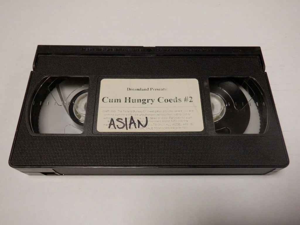 Cum Hungry Coeds #2 Dreamand Asians Oriental Adult VHS 123019AMP2