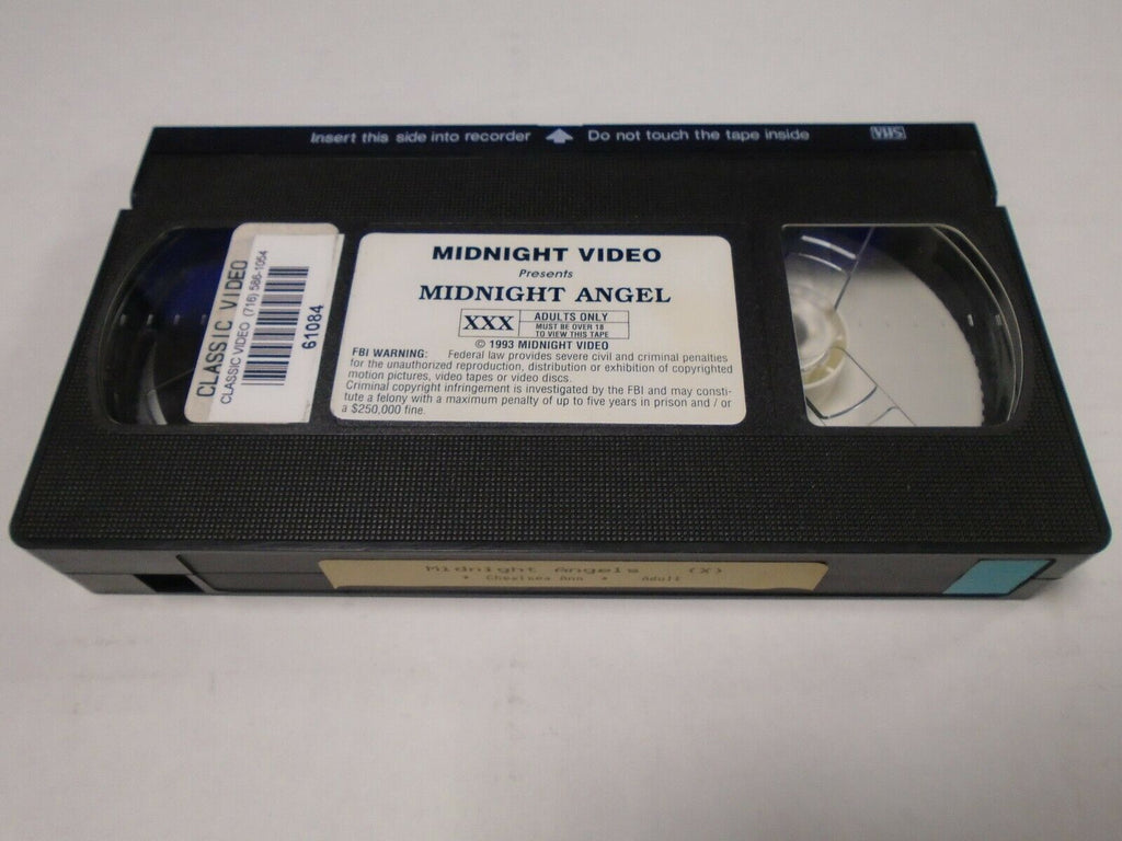 Midnight Angel Chealsea Ann Midnight Video 1993 Adult VHS 022219AMP2