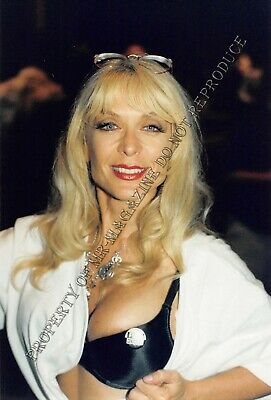 Nina Hartley Candid Original 4x6 1990s Color Photo in Sexy Outfit at Con 55ii