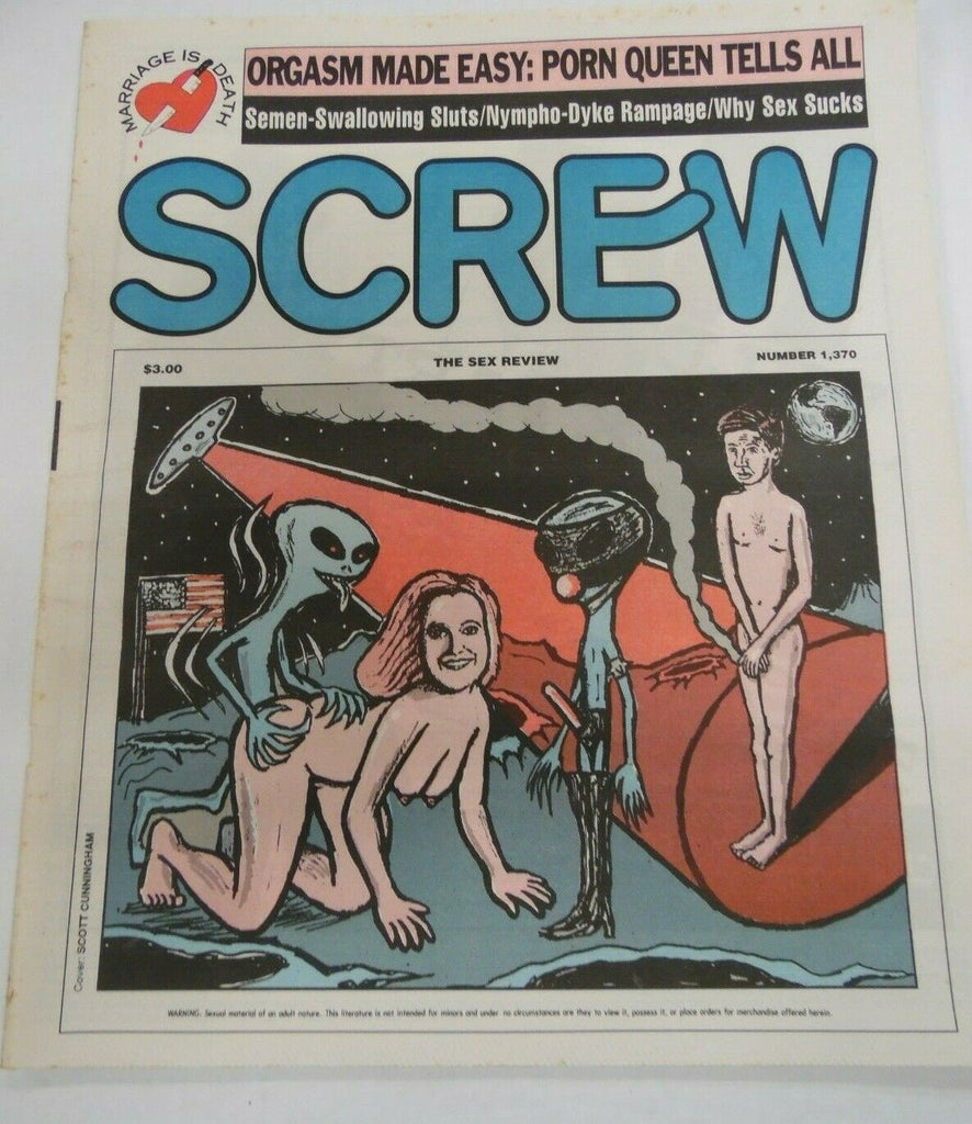 Screw Newspaper Orgasm Made Easy #1370 June 5, 1995 121419lm-ep2